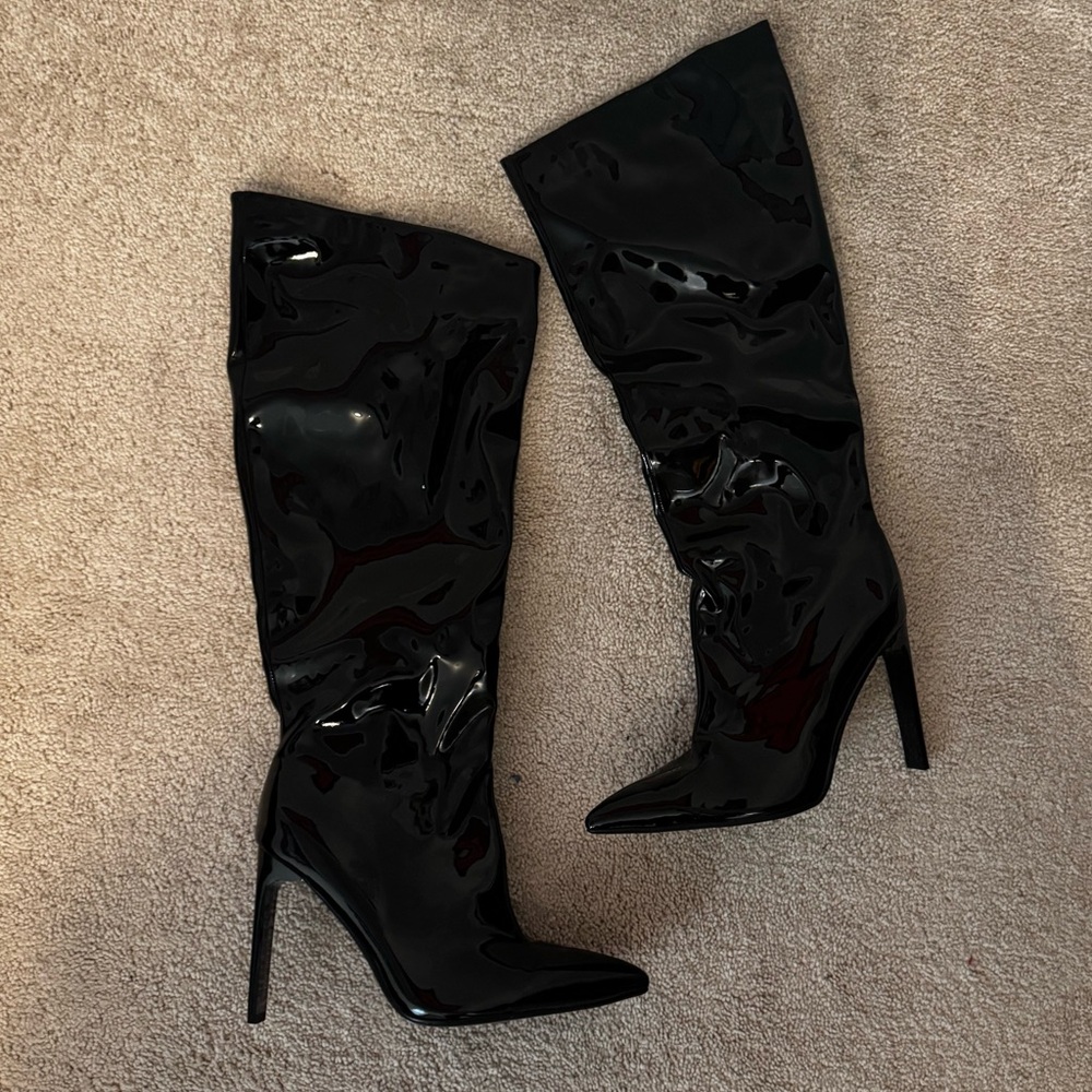 Nicole Lynel over the knee boot